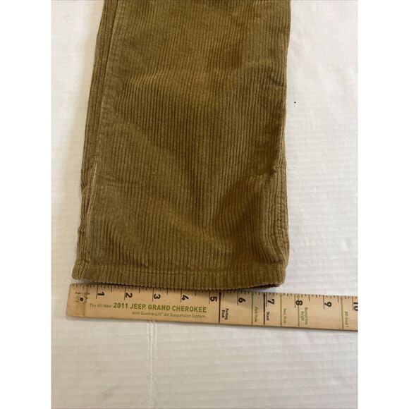 Levi's Men's Low Pro Mid Rise Straight Leg Corduroy Tan Brown Jeans Size 27 X 30 - Picture 9 of 9